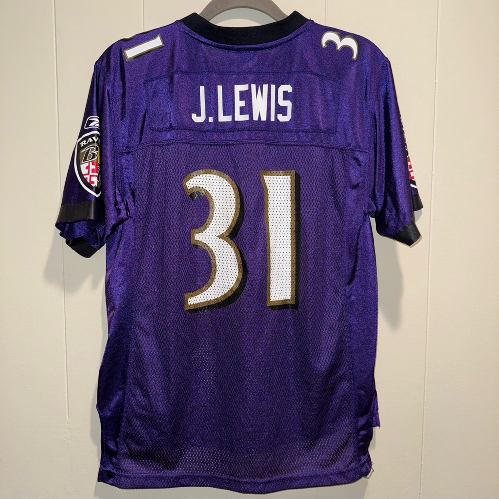 Jamal Lewis Baltimore Ravens Reebok NFL Football Jersey